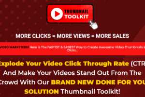 Thumbnail Toolkit - More Clicks = More Views = More Sales Free Download