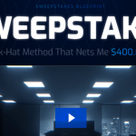 ChapeauNoir – Sweepstakes Blueprint – The #1 Black-Hat Method That Nets Me $400.000 A Month Download